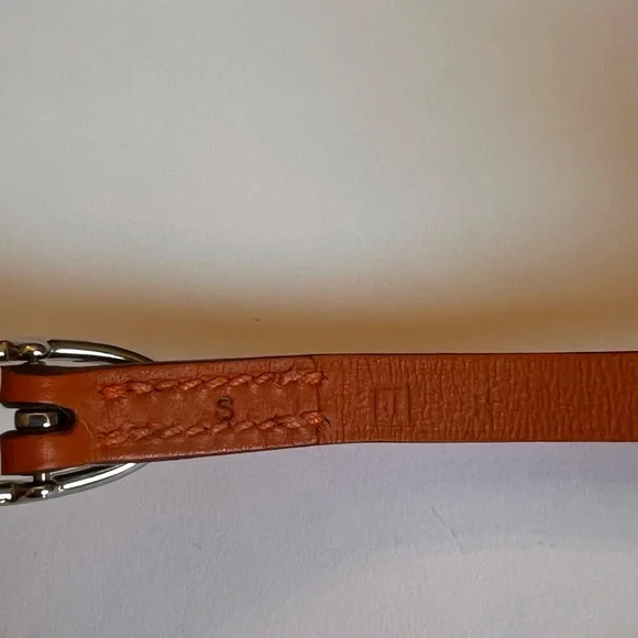 Hermes chamonix hapi 3mm Leather Bracelet - Picture 6 of 7
